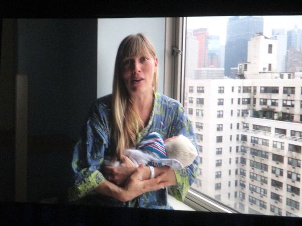 Elvira Lind with her and Oscar Isaac's newborn child - Bobbi Jene won three Tribeca Film Festival Awards - Best Documentary Feature, Best Cinematography, and Best Editing for Adam Nielsen.